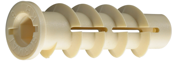 Нейлоновый дюбель для легкого бетона KBT 4 