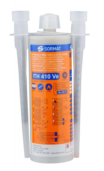 Технология инъекцирования на основе винилэстеровой смолы ITH 410 Ve