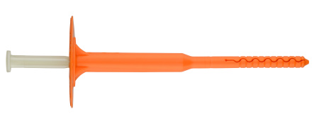 Универсальный тарельчатый забивной анкер со стальным гвоздем ФЗД-1 8х115