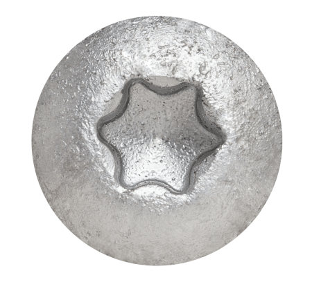 Шуруп для легкого бетона KBRM 8X65 P с цилиндрической головкой