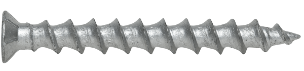 Шуруп для легкого бетона KBRM 8X65 с потайной головкой